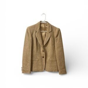 Vintage Raphaelo Tan Women's Blazer Size 12